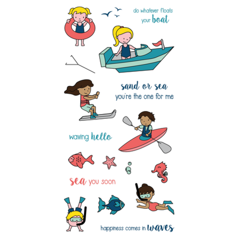 LDRS Creative Float your Boat Clear Stamps (LDRS3217)