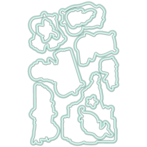 LDRS Creative Hippopotamus for Christmas Coordinating Dies (LDRS8252)