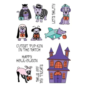 LDRS Creative Trick or Treat 4x6 Inch Clear Stamps (LDRS3338)