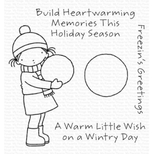 My Favorite Things Freezin’s Greetings Clear Stamps (PI-327)