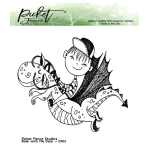 Picket Fence Studios Ride With Me Dear 4x4 Inch Clear Stamps (D-103) (745558016423)