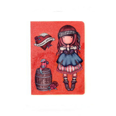 Gorjuss Mary Rose glitter notebook (1106GJ02)