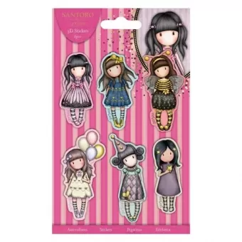 Gorjuss Stickers (6pk) (GOR 157121)