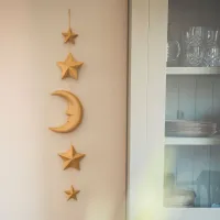 Piepschuim maan 22cm