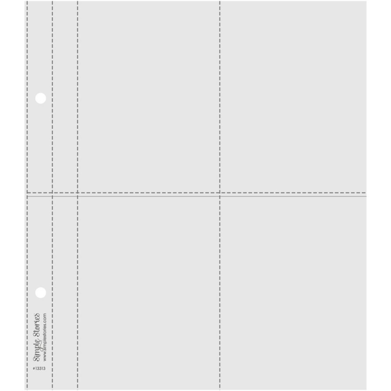 Simple Stories SN@P! Flipbook Page Refills 3x4 Inch (13313)