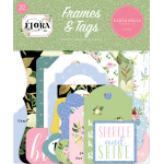 Carta Bella Flora No.4 Frames & Tags (CBFLN135025)