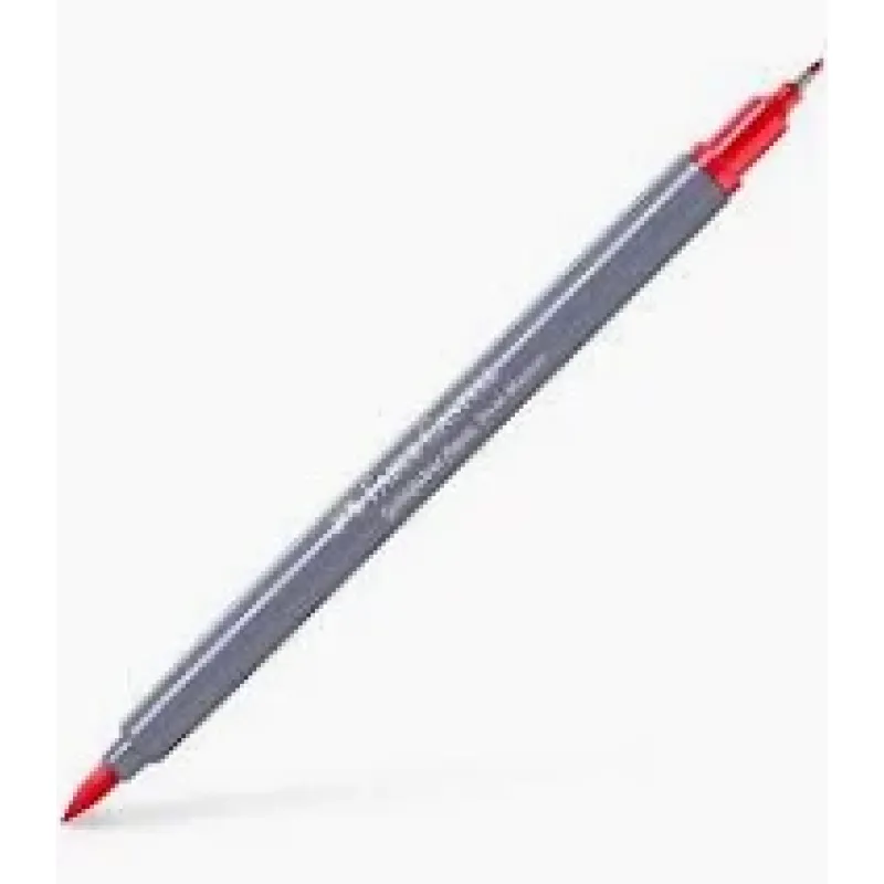 Faber-Castell Goldfaber Duo aquarelmarker 122 briljant rood ( FC-164622)