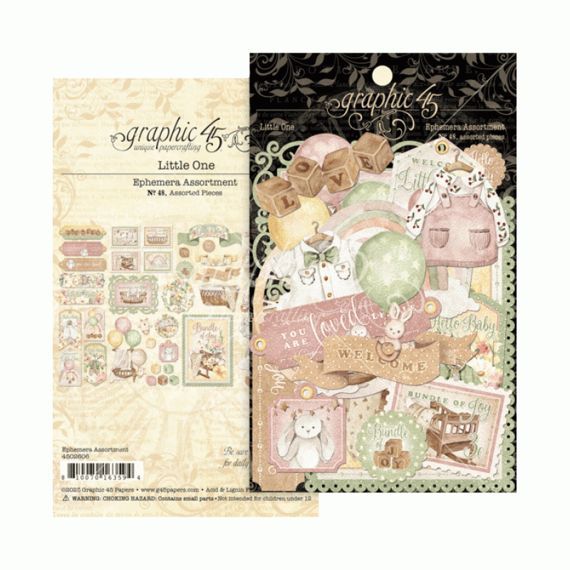 Graphic 45 Little One Flower Assortment (4502605)