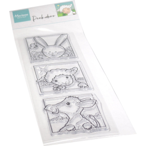Marianne Design Clear Stamps Hetty's Peek-a-boo Spring Animals (CS1115)