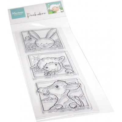 Clear Stamps Hetty's Peek-a-boo Spring Animals (CS1115)