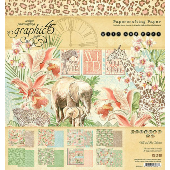Wild & Free 8x8 Inch Paper Pad (4502404)
