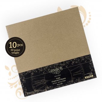 Graphic 45 Kraft 12x12 Chipboard Sheets (4501807)