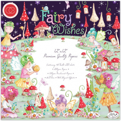 Craft Consortium Fairy Wishes 12x12 Inch Paper Pad (CCPPAD042)