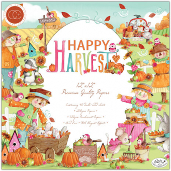 Craft Consortium Happy Harvest 12x12 Inch Paper Pad (CCPPAD039)