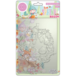 Craft Consortium Let Spring Begin 3D Embossing Folder (CCEMBS003)