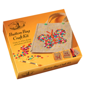 House of Crafts Fabric Craft Kit Button Bag (HC570)
