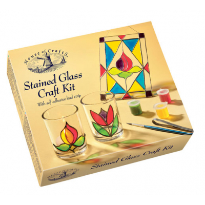 House of Crafts Painting Craft Kit Stained Glass (HC530)