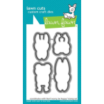 Lawn Fawn Don't Worry, Be Hoppy Dies (LF2233)