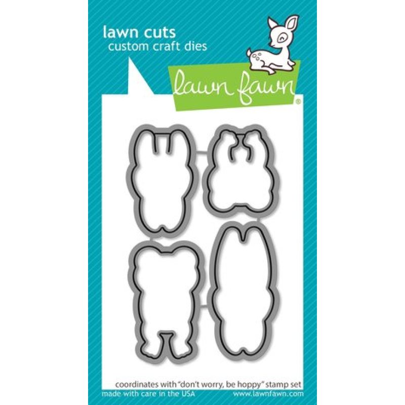 Lawn Fawn Don't Worry, Be Hoppy Dies (LF2233)