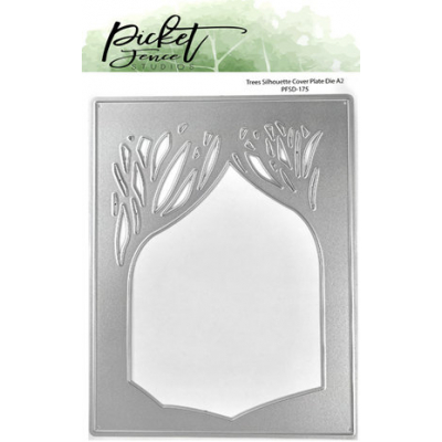 Picket Fence Studios Trees Silhouette 4x6 Inch Cover Plate Dies (PFSD-175)