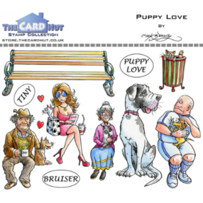 The Card Hut Puppy Love Clear Stamps (MBPPL)