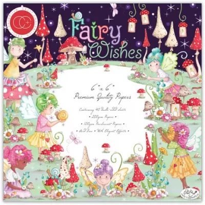 Craft Consortium Fairy Wishes 6x6 Inch Paper Pad (CCPPAD042B)