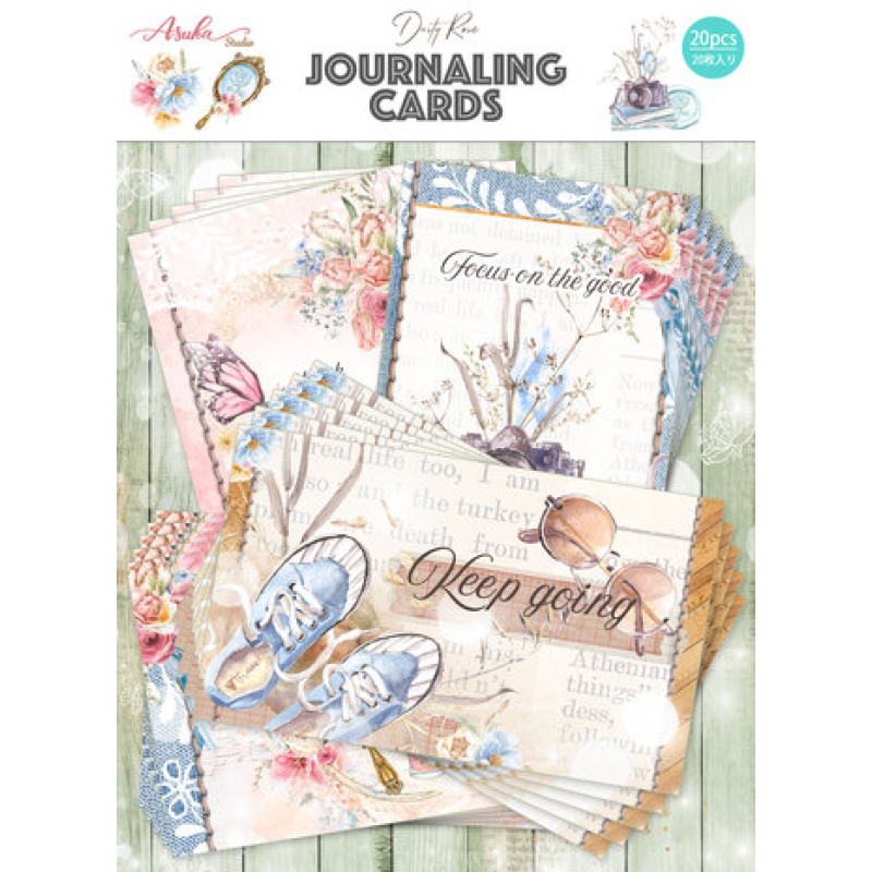 Memory Place Dusty Rose Journaling Cards (MP-61122)