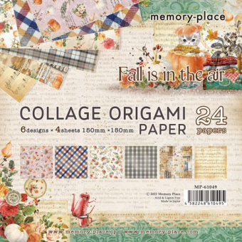 Memory Place Fall Is In The Air Collage Origami Paper (MP-61049)