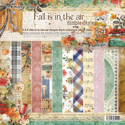 Fall Is In The Air Simple Style 6x6 Inch Paper Pack (MP-61044)