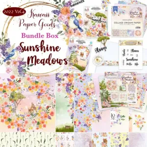 Memory Place Kawaii Paper Goods Sunshine Meadows Vol. 4 Bundle (MP-61091)