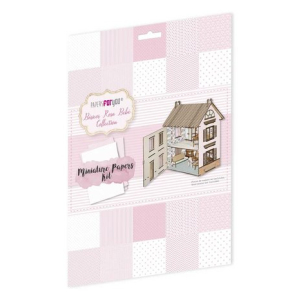 Papers For You Básicos Rosa Bebé Miniature Papers Kit (10pcs) (PFY-11781)