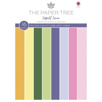 The Paper Tree Daffodil Dance A4 Essential Card Collection (PTC1197)