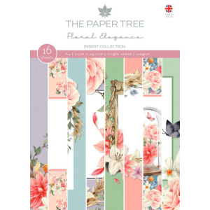 The Paper Tree Floral Elegance A4 Insert Collection (PTC1239)