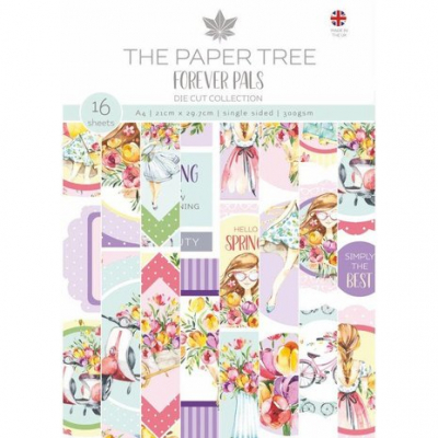 The Paper Tree Forever Pals A4 Die Cut Collection (PTC1177)
