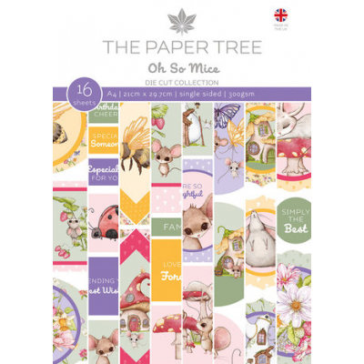 The Paper Tree Oh So Mice A4 Die Cut Collection (PTC1201)