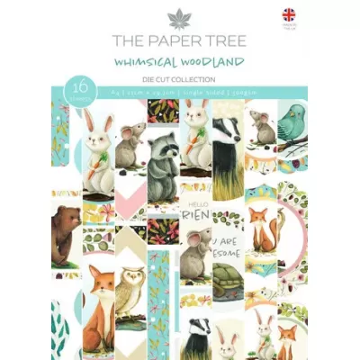 The Paper Tree Whimsical Woodland A4 Die Cut Collection (PTC1242)