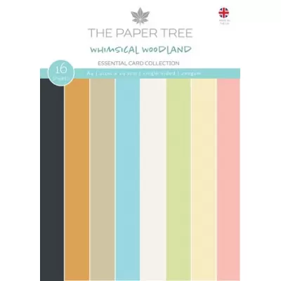 The Paper Tree Whimsical Woodland A4 Essential Card Collection (PTC1243)