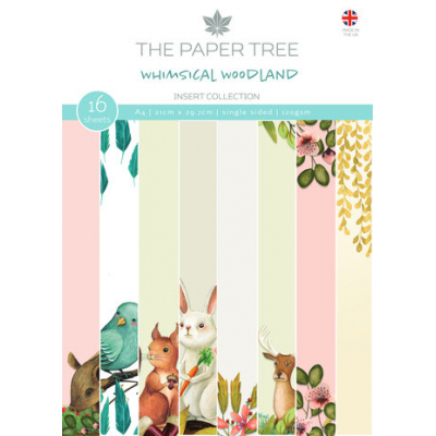 The Paper Tree Whimsical Woodland A4 Insert Collection (PTC1244)