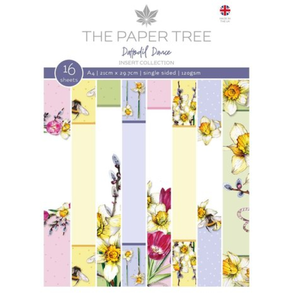 The Paper Tree Daffodil Dance A4 Insert Collection (PTC1198)