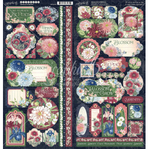 Graphic 45 Blossom Stickers (4502163)