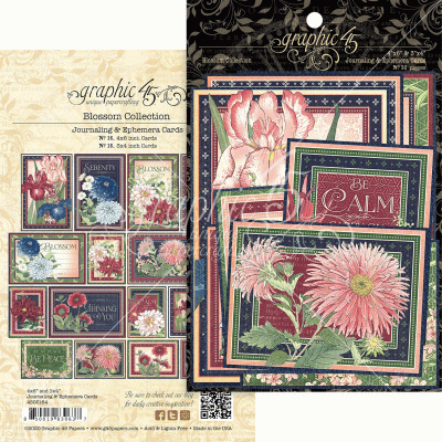 Graphic 45 Blossom Ephemera & Journaling Cards (4502164)
