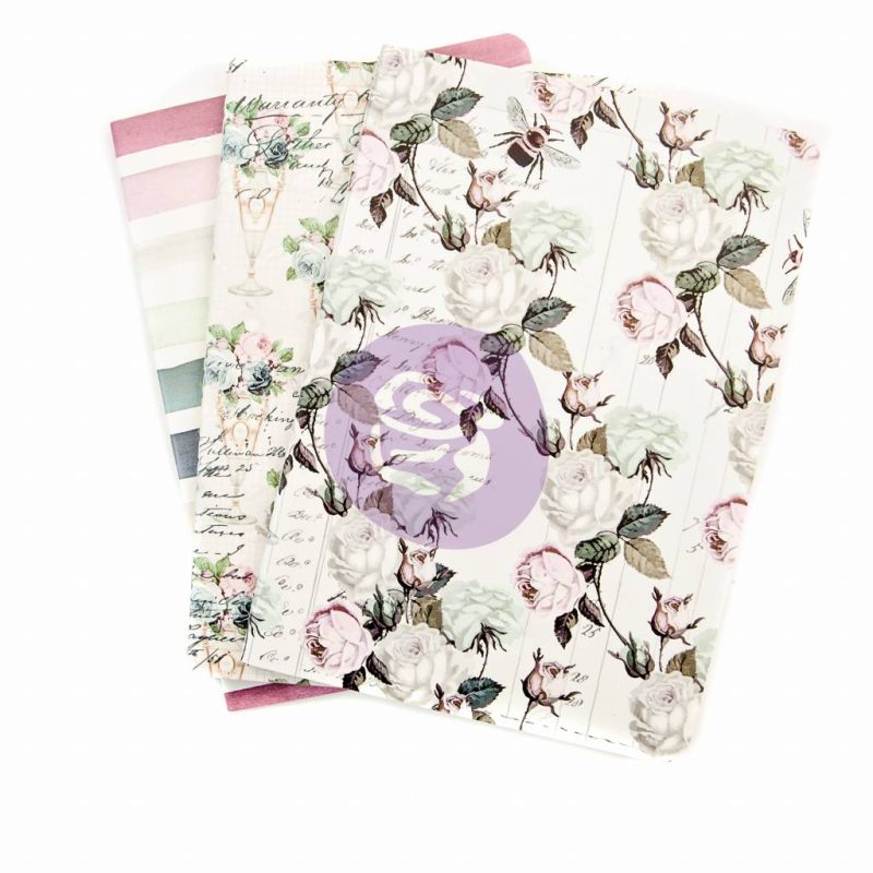 Prima Marketing Poetic Rose Notebook Inserts (632977)