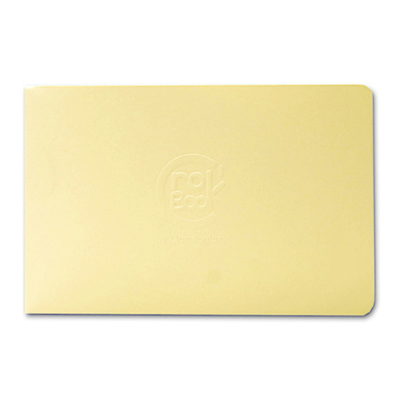 Clairefontaine CroK'BooK 17x11cm horizontaal 24 blad 90g - geel (6034C-geel)