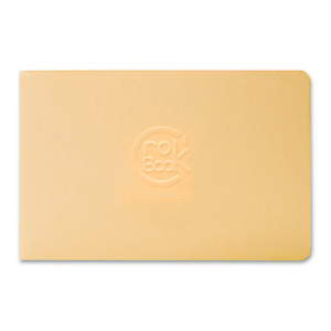 Clairefontaine CroK'BooK 17x11cm horizontaal 24 blad 90g - oranje (6034C-oranje)