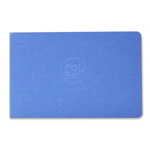 Clairefontaine CroK'BooK 17x11cm horizontaal 24 blad 90g - blauw (6034C-blauw)