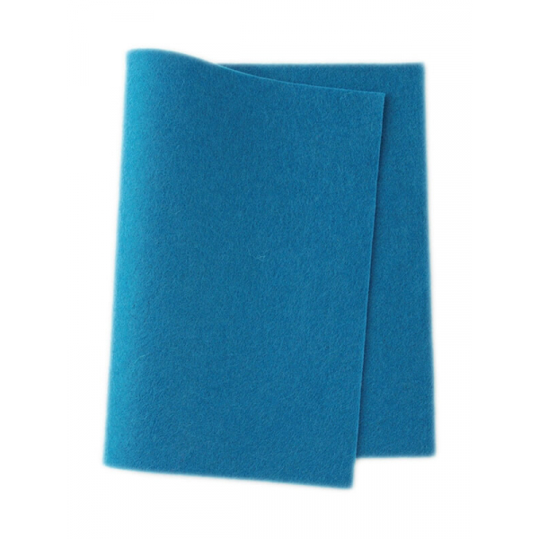TrueFelt - 1-1.2mm - 20x30 cm - 601 Middenblauw (VLAP601)