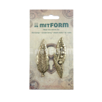 Mitform Flowers 4 Metal Embellishments (MITS061)