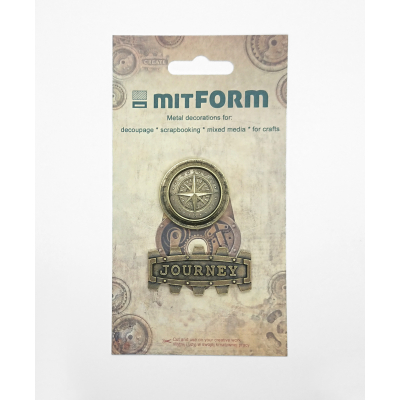 Mitform Travel 5 Metal Embellishments (MITS053)
