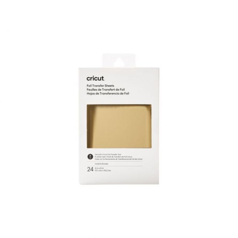 Cricut Transfer Foil Sheets Gold 10x15cm (24pcs) (2008711)