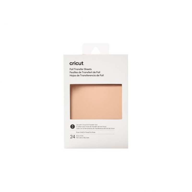 Cricut Transfer Foil Sheets Rose Gold 30x30cm (24pcs) (2008720)
